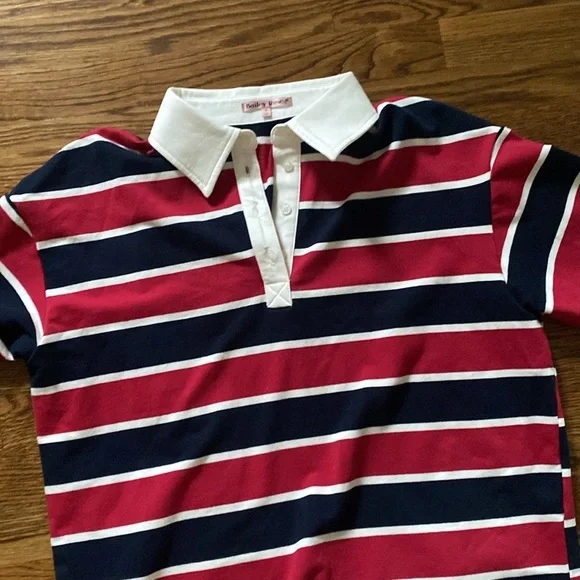 Bailey Rose Red & Navy Rugby Set